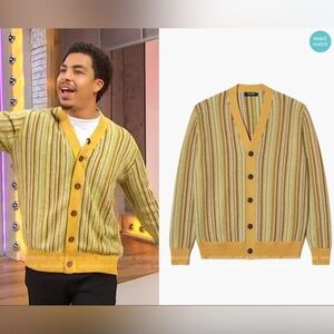 Propaganda Agency multi color cardigan